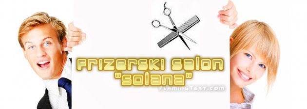 Frizerski salon Solana Logo
