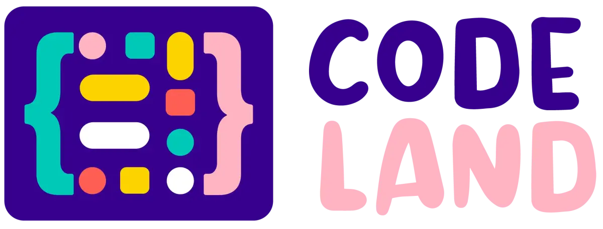 Škola programiranja za djecu "CodeLand" Logo