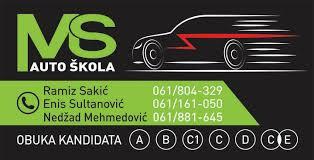 Autoškola "MS" Logo