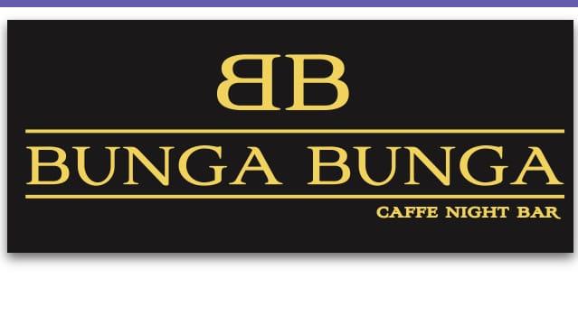 Bunga Bunga Caffe Night Bar Logo