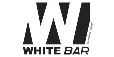 White bar Logo