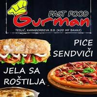 FAST FOOD GURMAN Logo