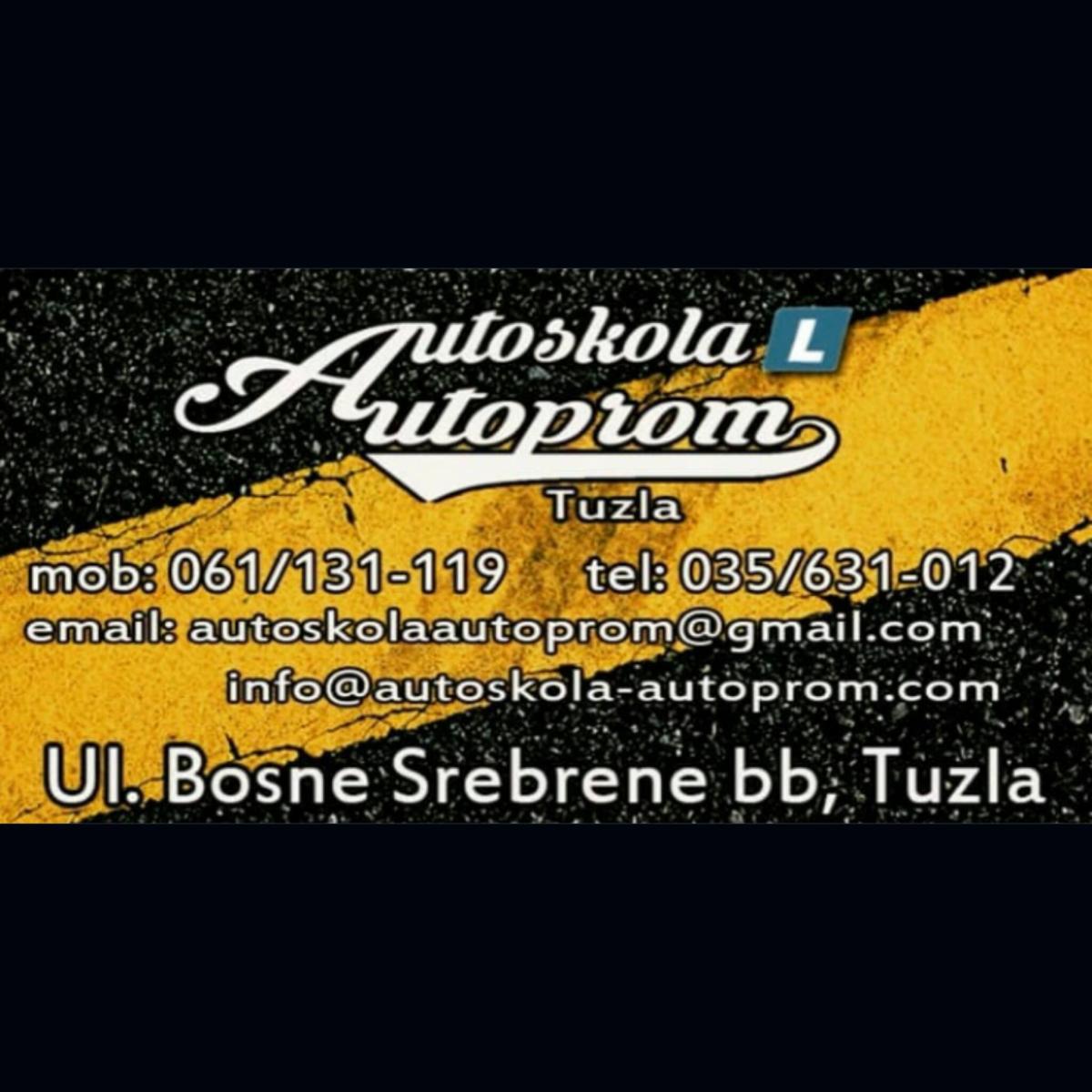 Autoškola "Autoprom" Logo