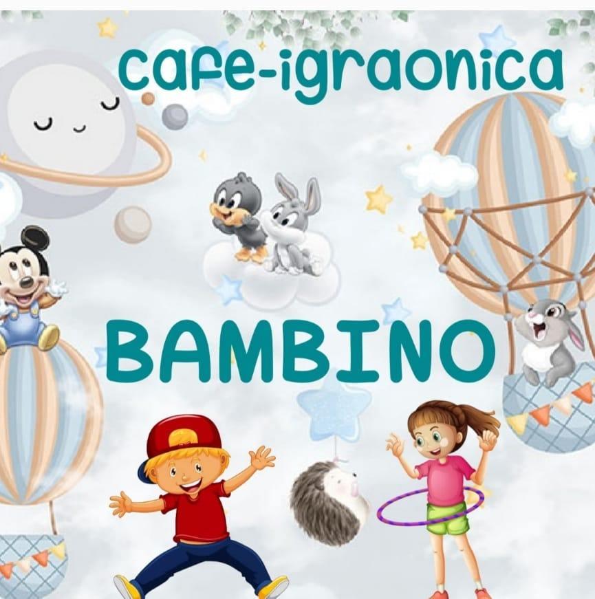 Cafe - igraonica Bambino Logo