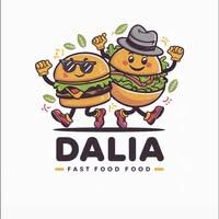Fast Food "Dalia" Logo