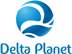 Delta Planet - Shopping Mall Logo