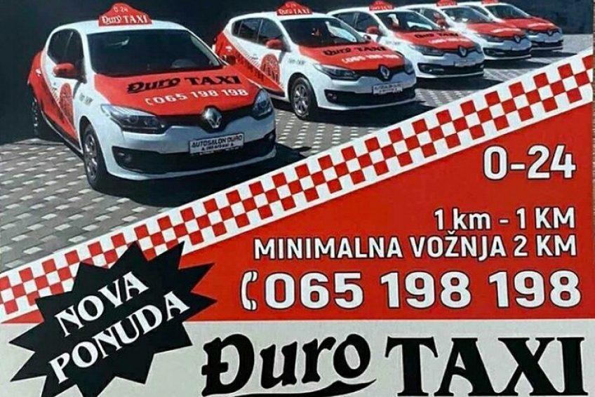 Đuro Taxi Logo