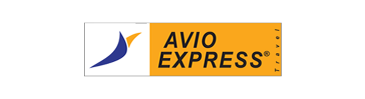 Avio express Travel Logo
