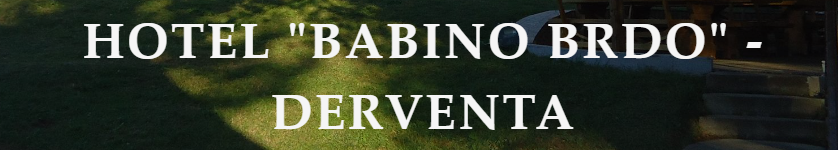 Hotel "Babino Brdo" Logo